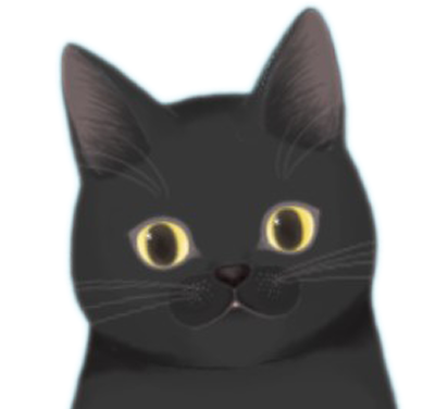 White cat illustration